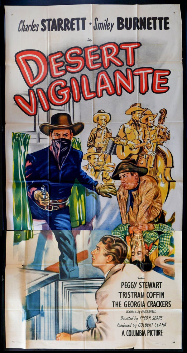 Original Desert Vigilante movie poster