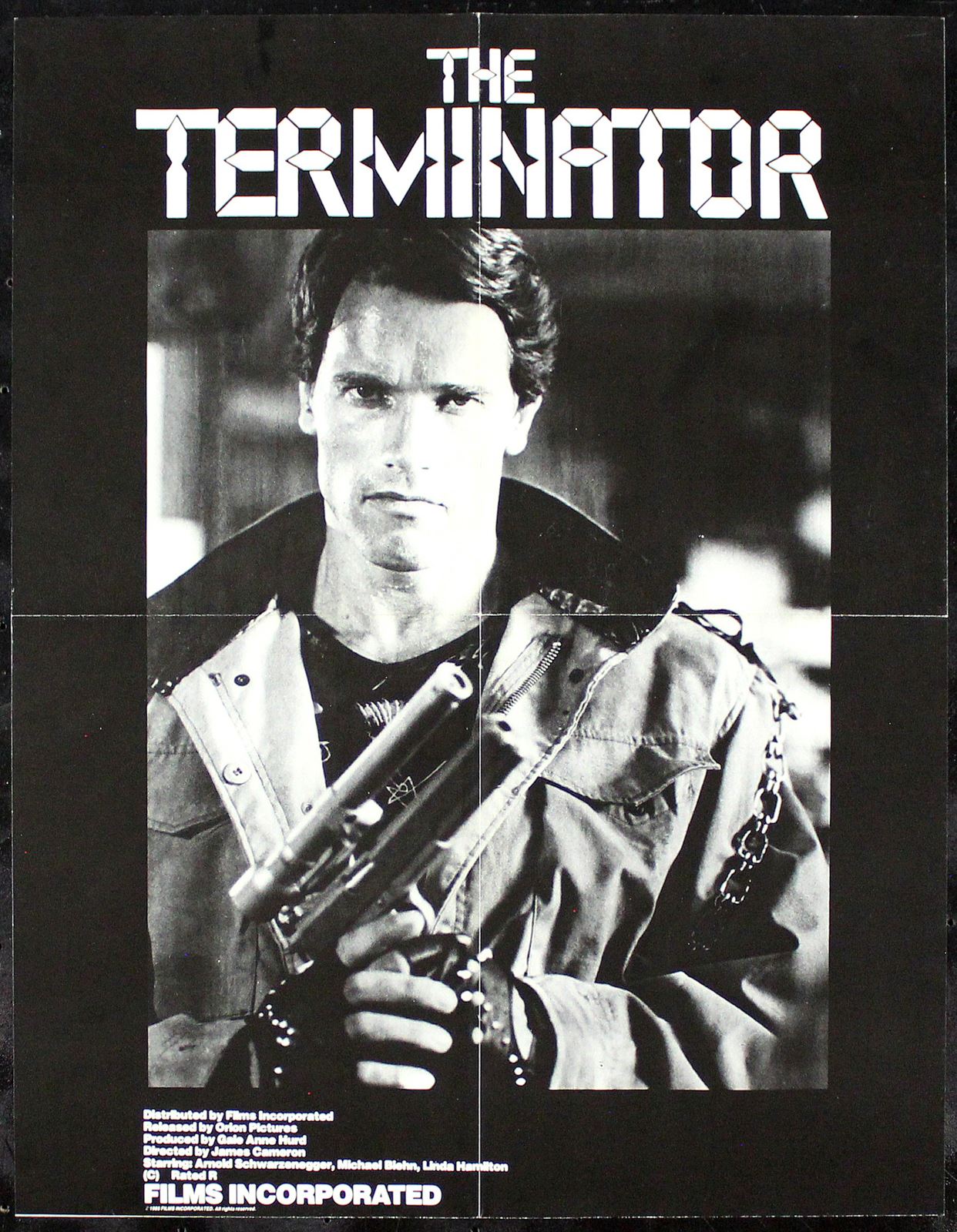 Original The Terminator movie poster