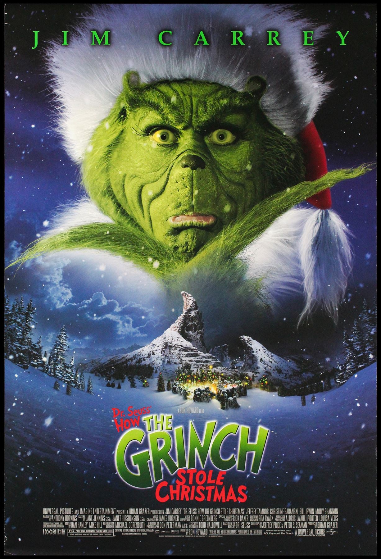 Original The Grinch movie poster
