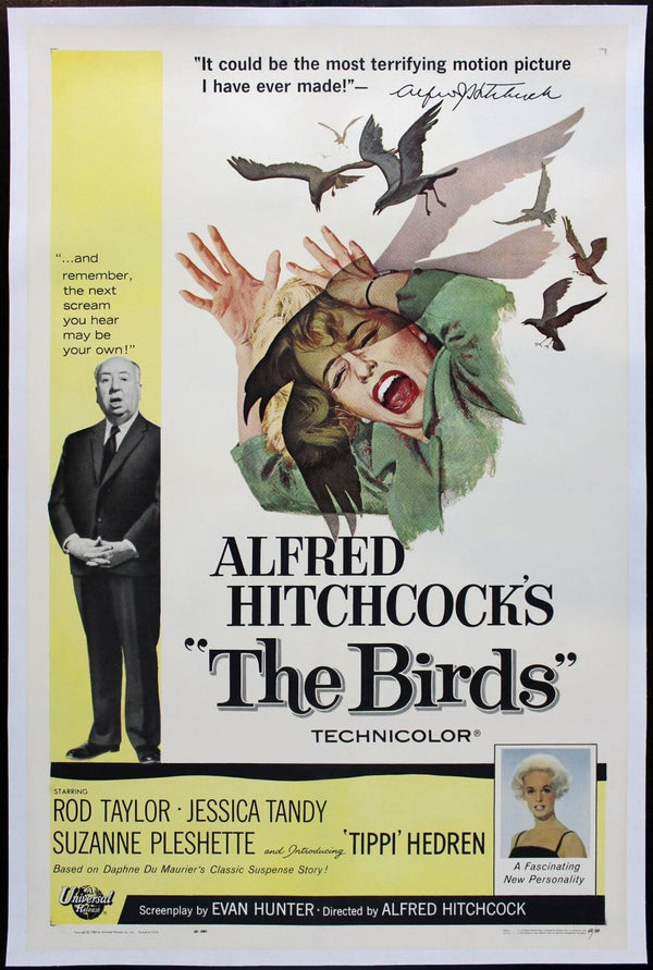 Original The Birds movie poster