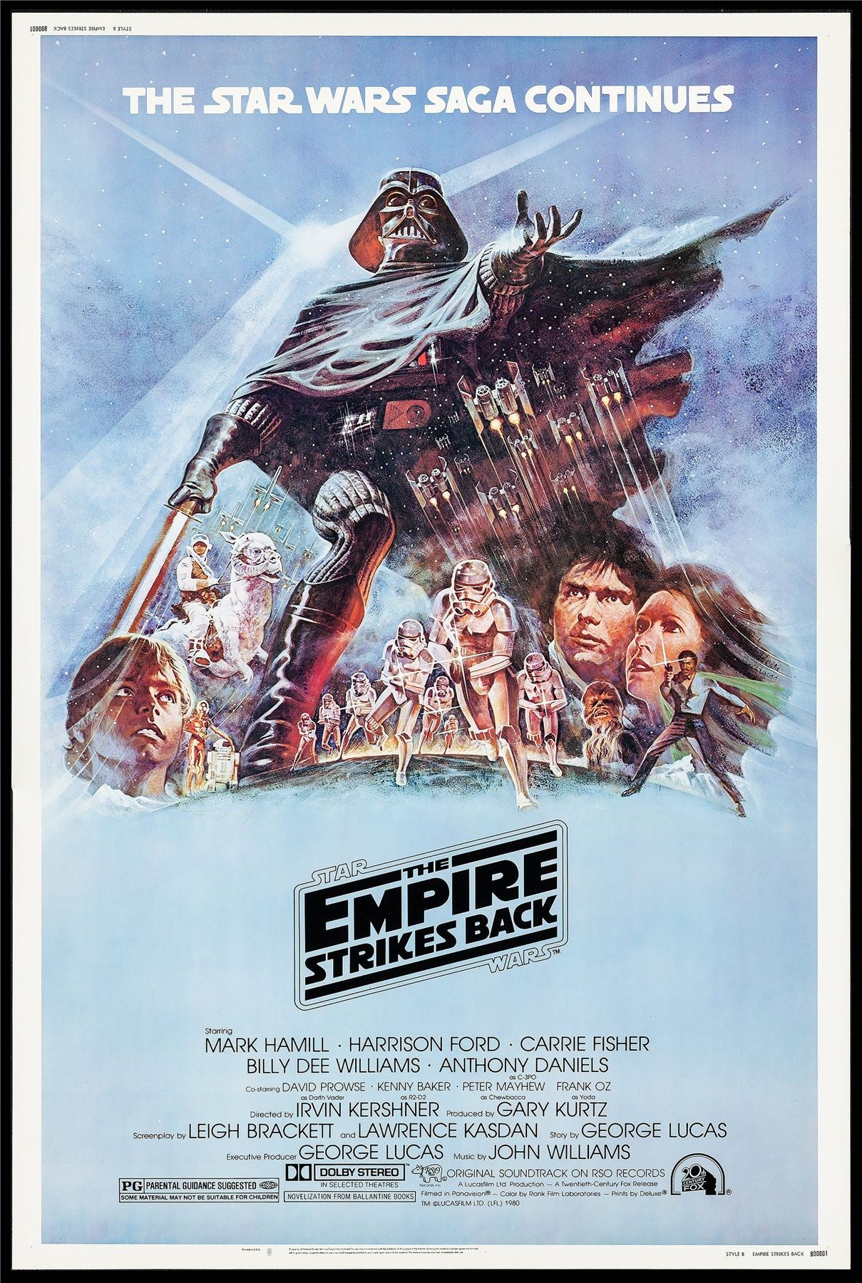 Original The Empire Strikes Back movie poster