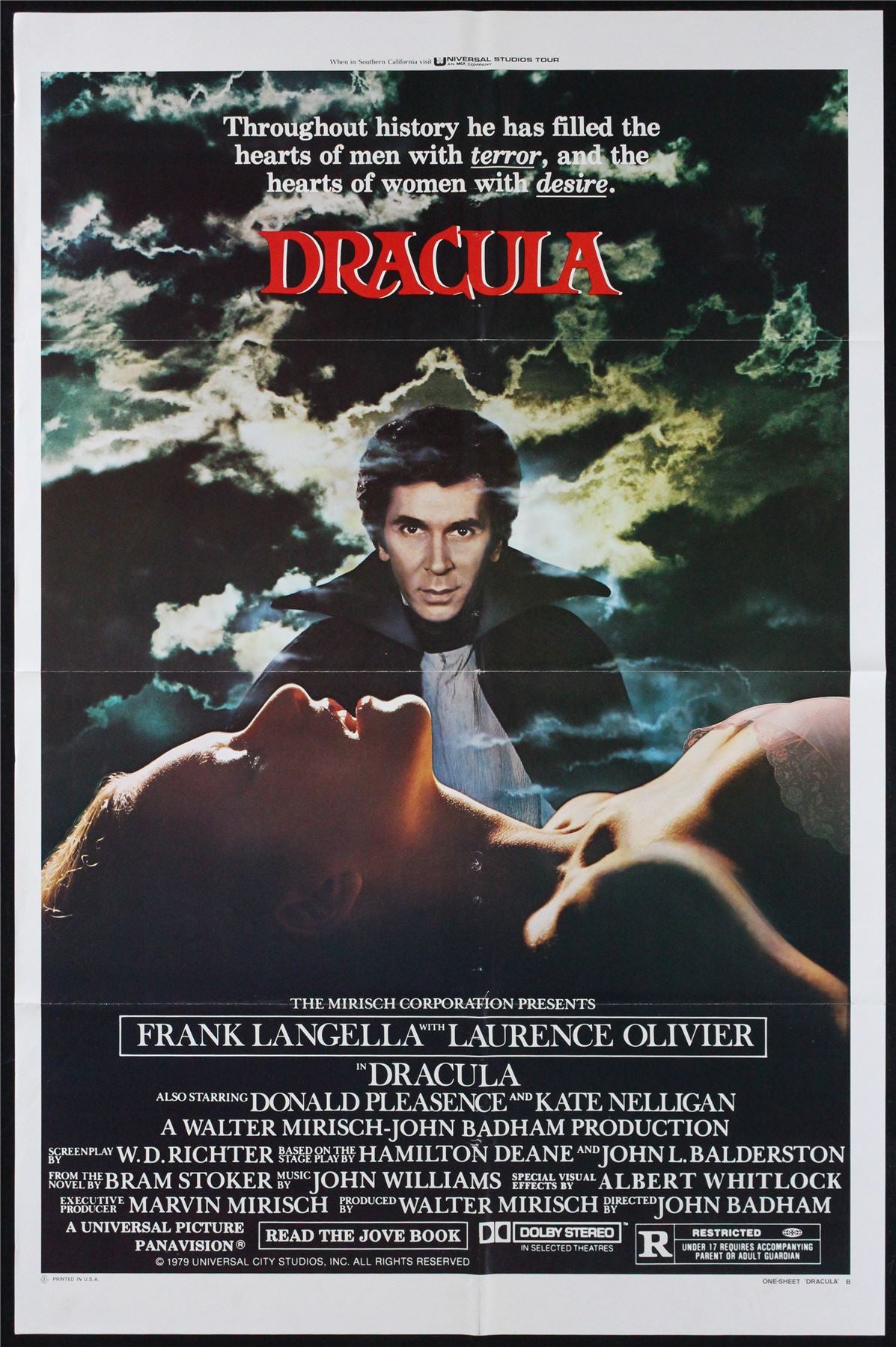 Original Dracula movie poster