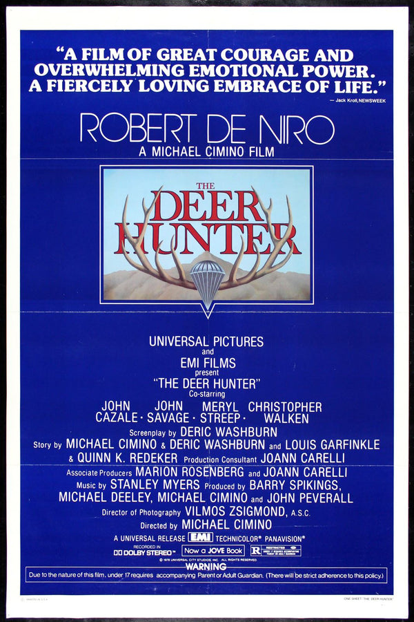 Original The Deer Hunter movie poster