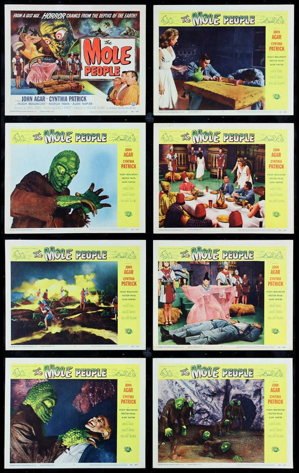 Original The Mole People movie poster