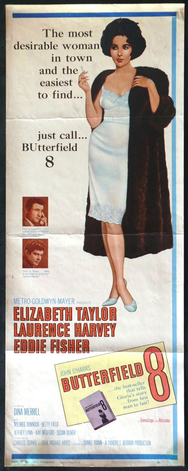 Original Butterfield 8 movie poster