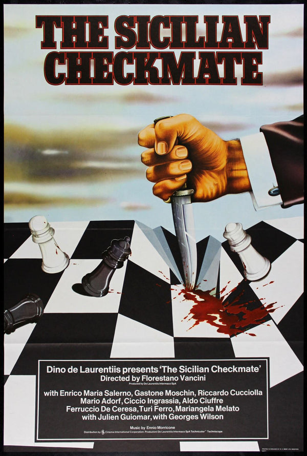 Original The Sicilian Checkmate movie poster