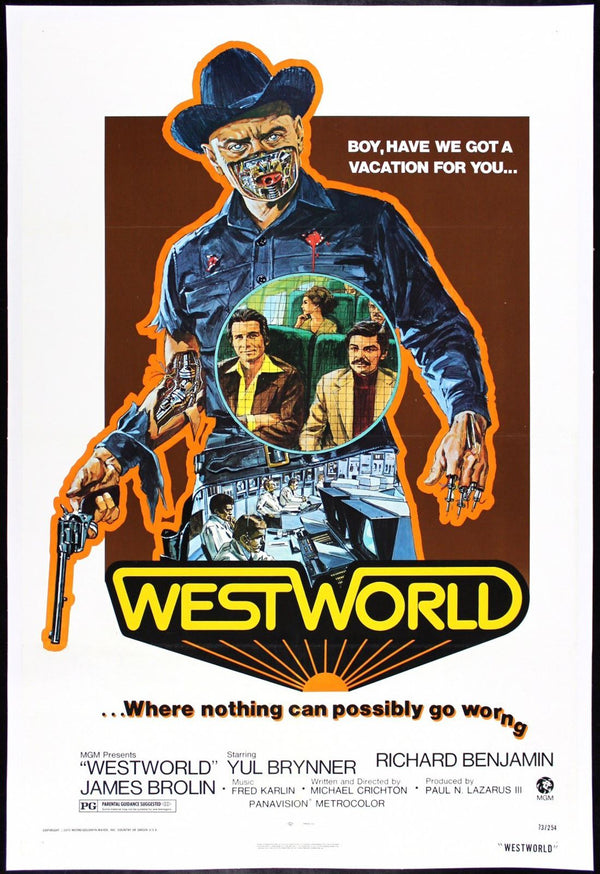 Original Westworld movie poster