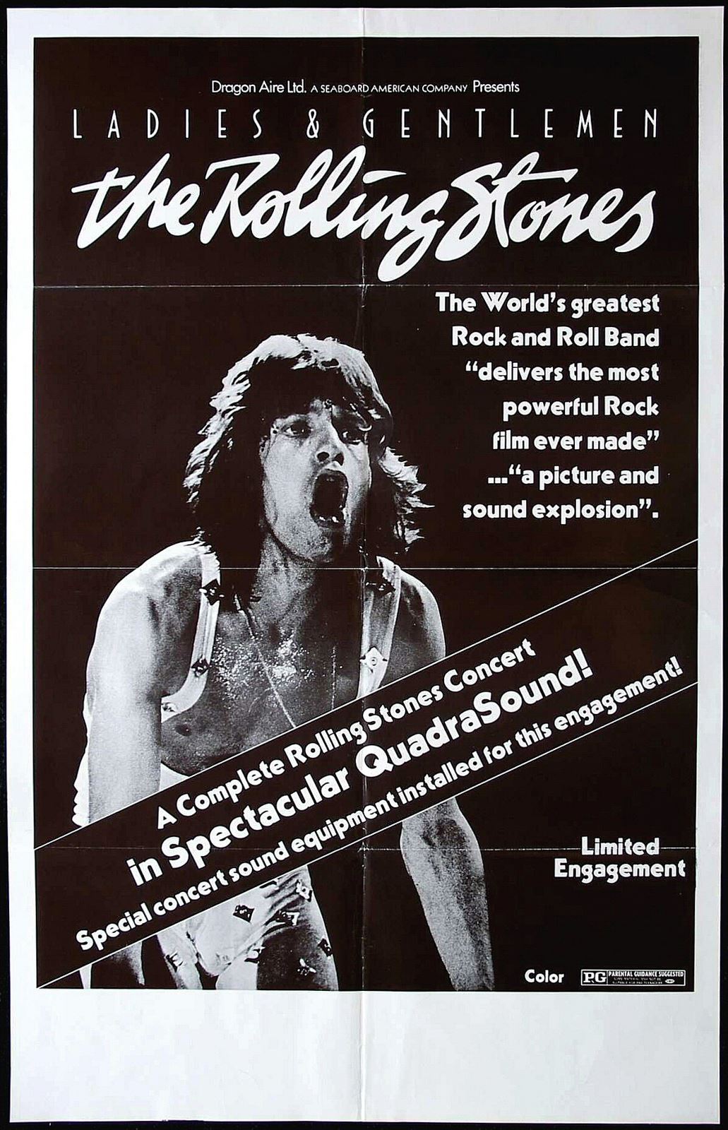 Original Ladies and Gentlemen: The Rolling Stones movie poster