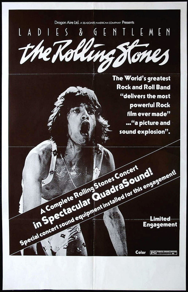 Original Ladies and Gentlemen: The Rolling Stones movie poster