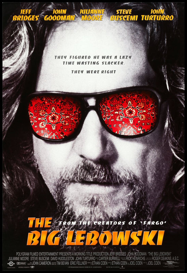 Original The Big Lebowski movie poster