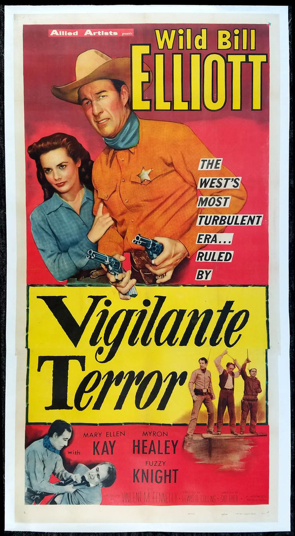 Original Vigilante Terror movie poster
