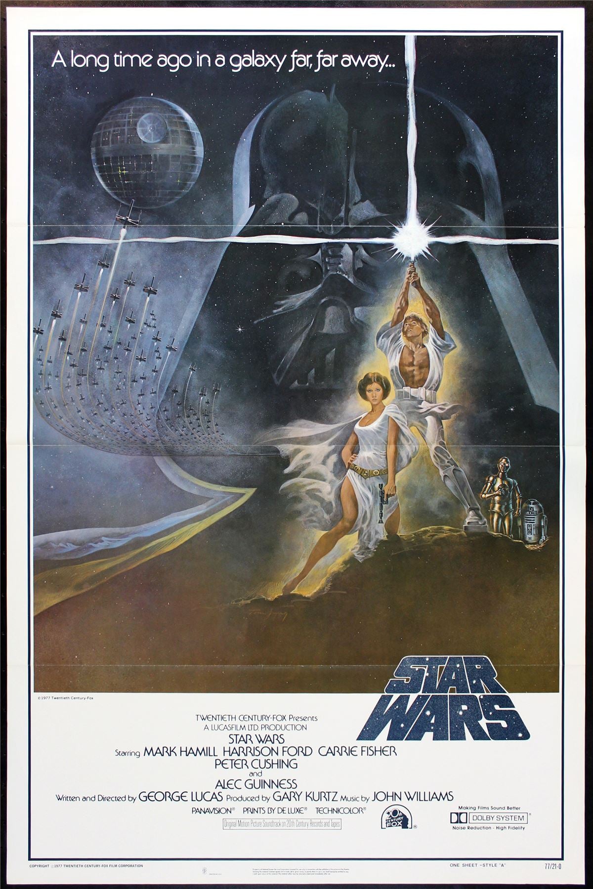 Original Star Wars movie poster