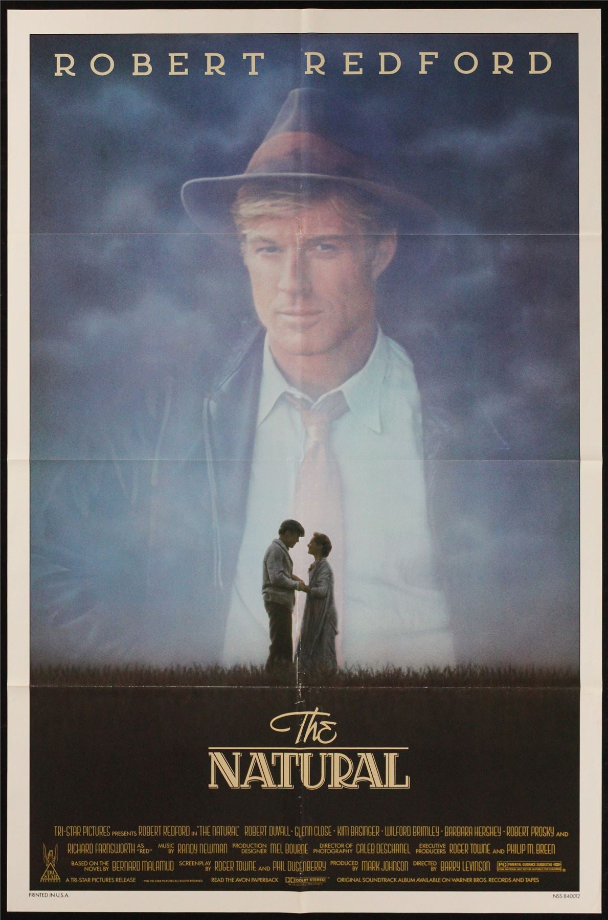 Original The Natural movie poster