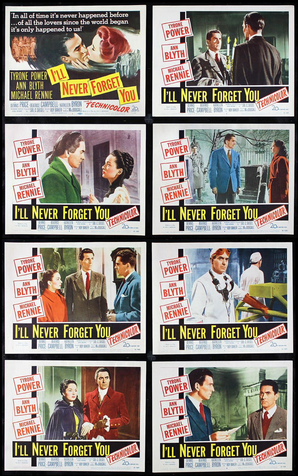 Original I'll Never Forget You movie poster