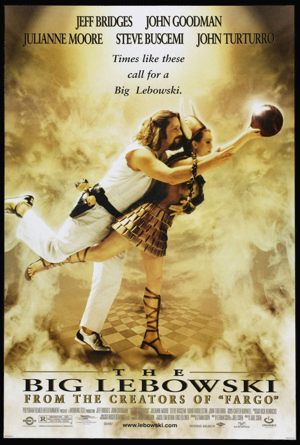 Original The Big Lebowski movie poster