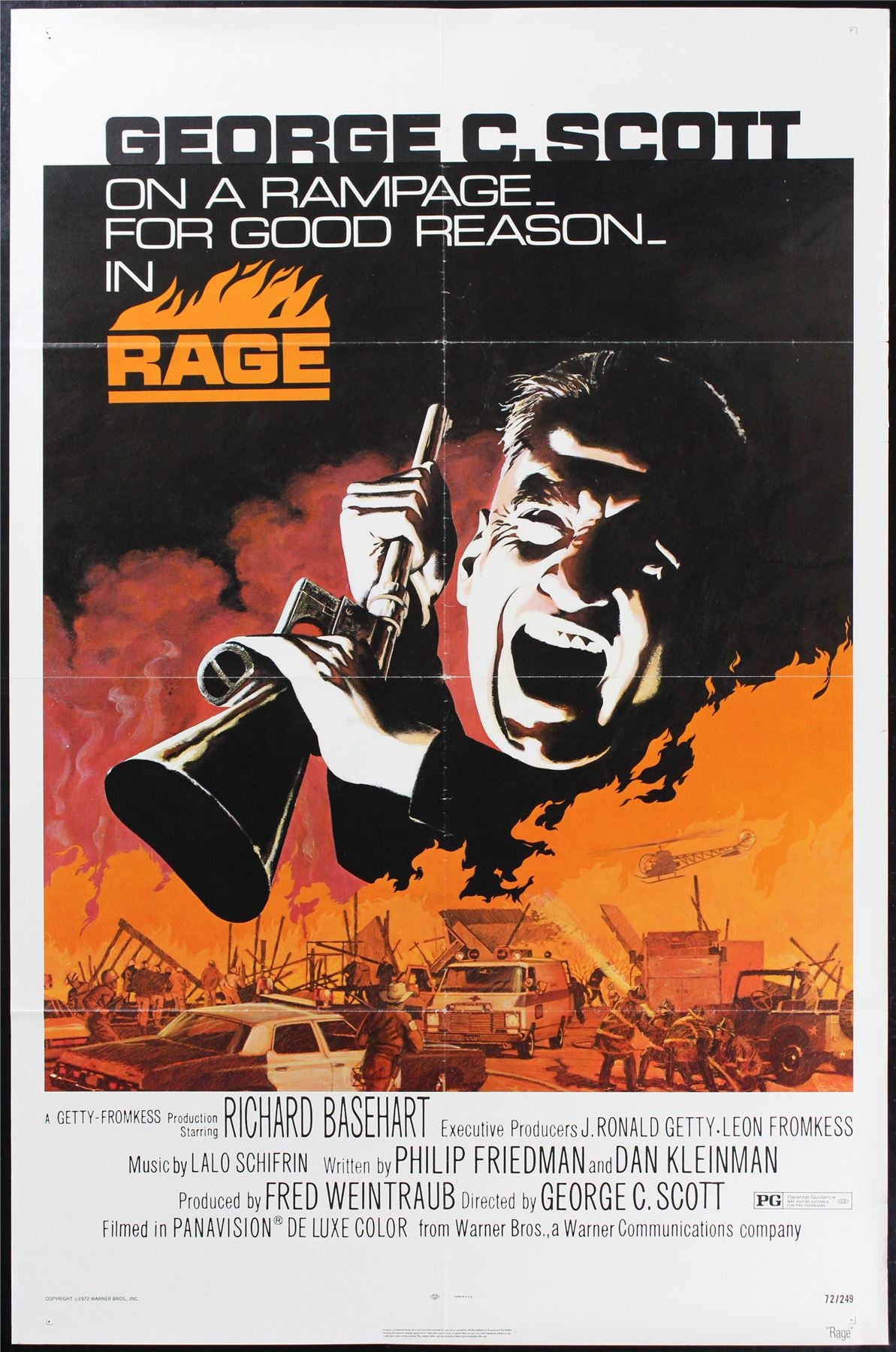 Original Rage movie poster