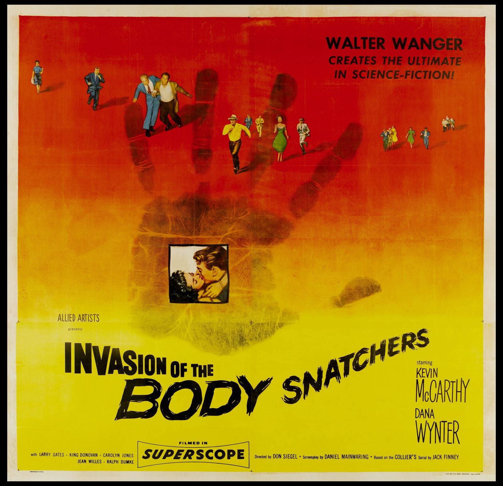 Original Invasion of the Body Snatchers movie poster