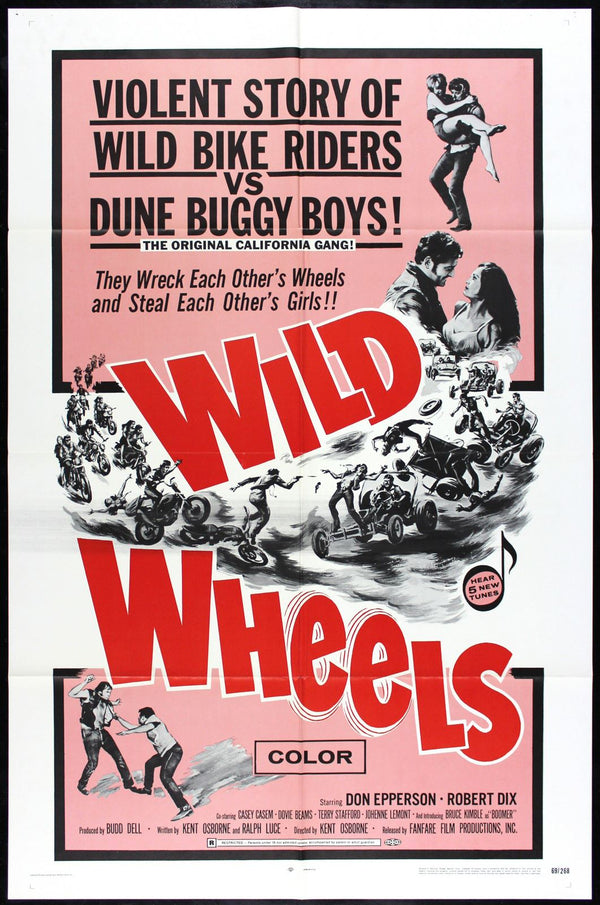 Original Wild Wheels movie poster