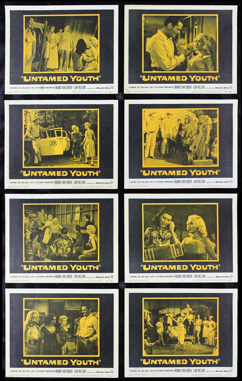 Original Untamed Youth movie poster
