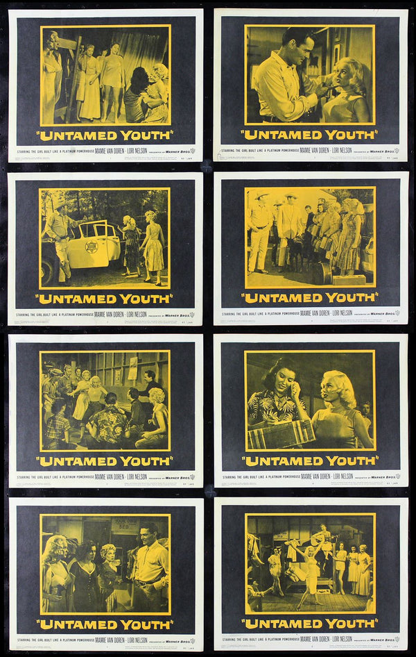 Original Untamed Youth movie poster