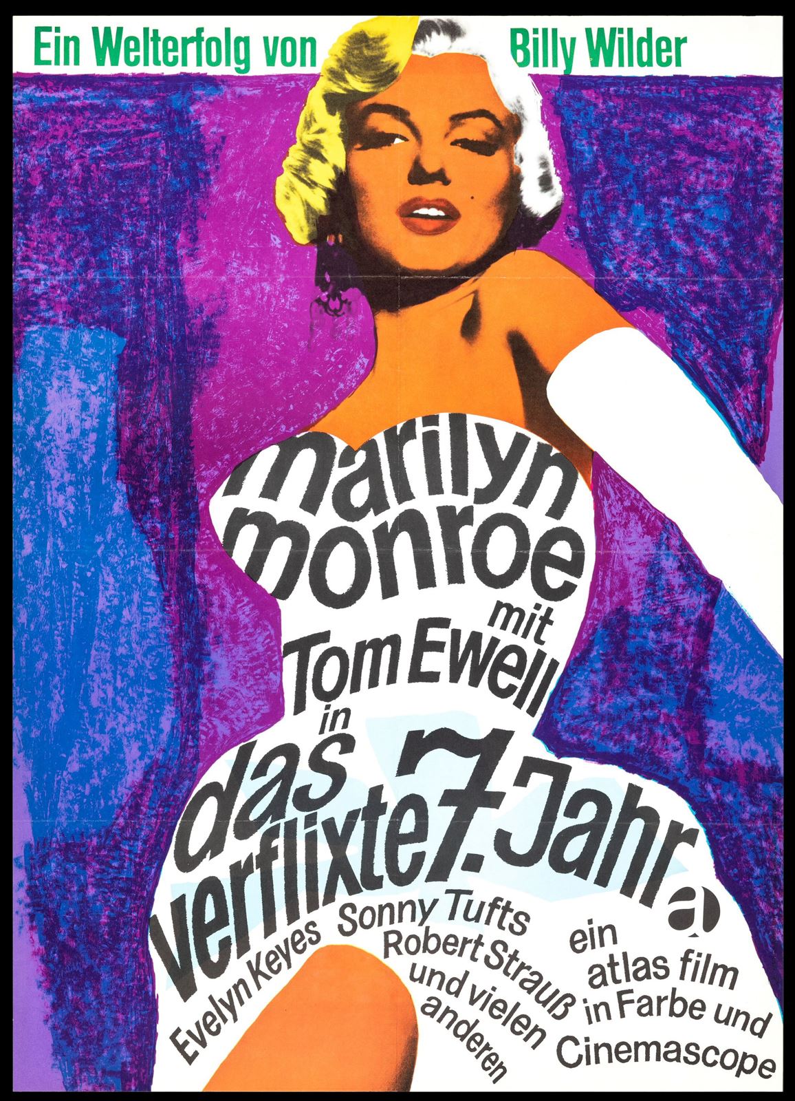 Original The Seven Year Itch movie poster