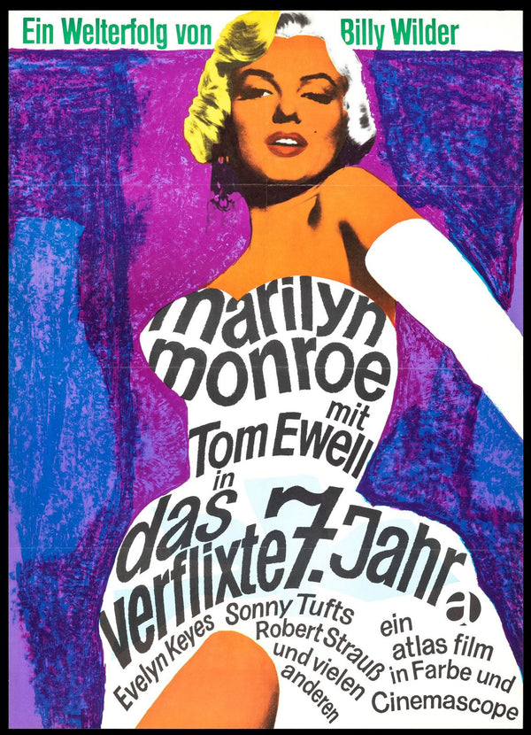 Original The Seven Year Itch movie poster