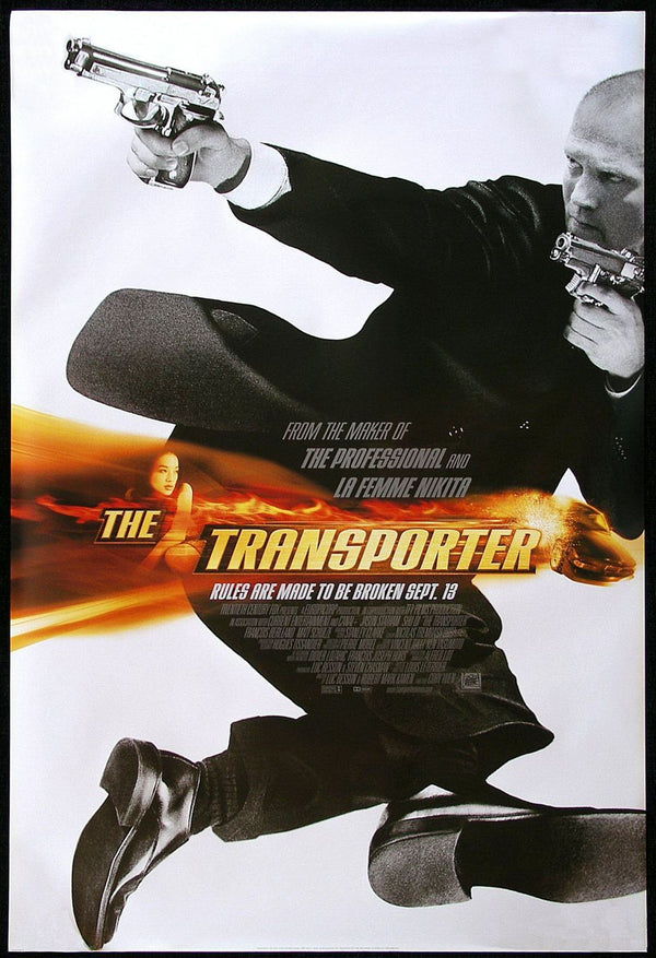 Original The Transporter movie poster