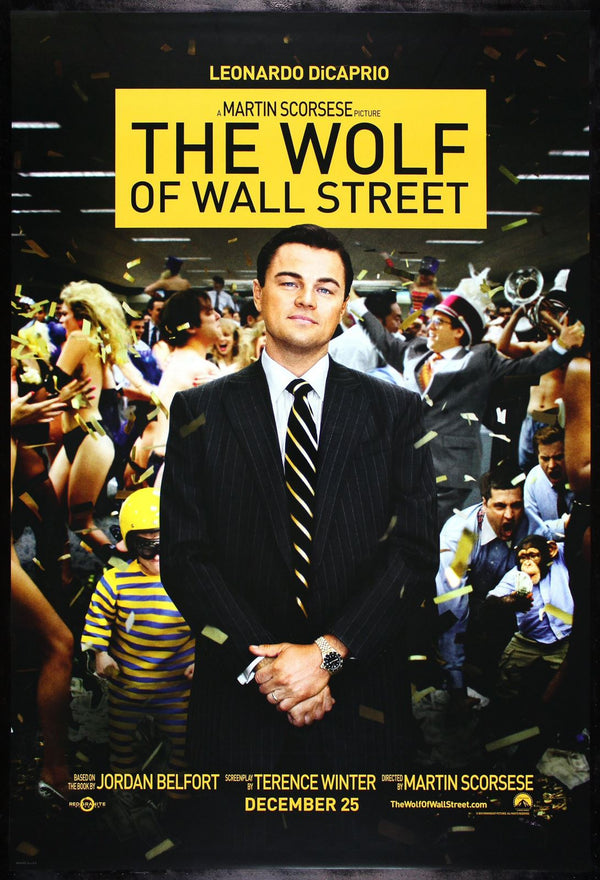 Original The Wolf of Wall Street movie poster
