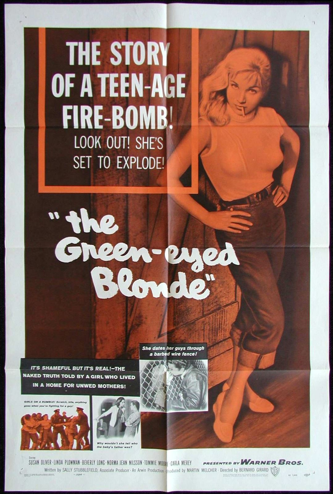 Original The Green-Eyed Blonde movie poster