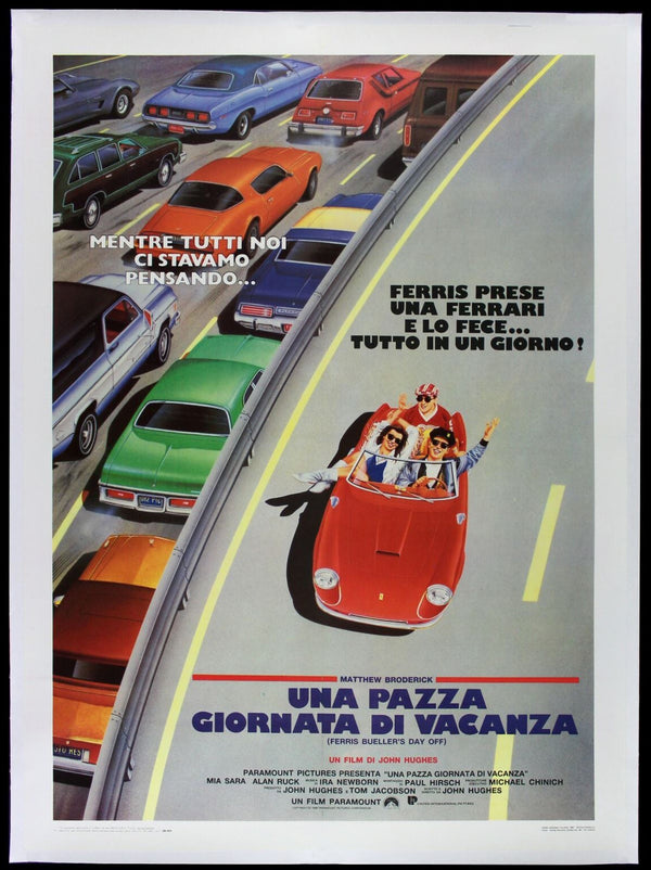 Original Ferris Bueller's Day Off movie poster