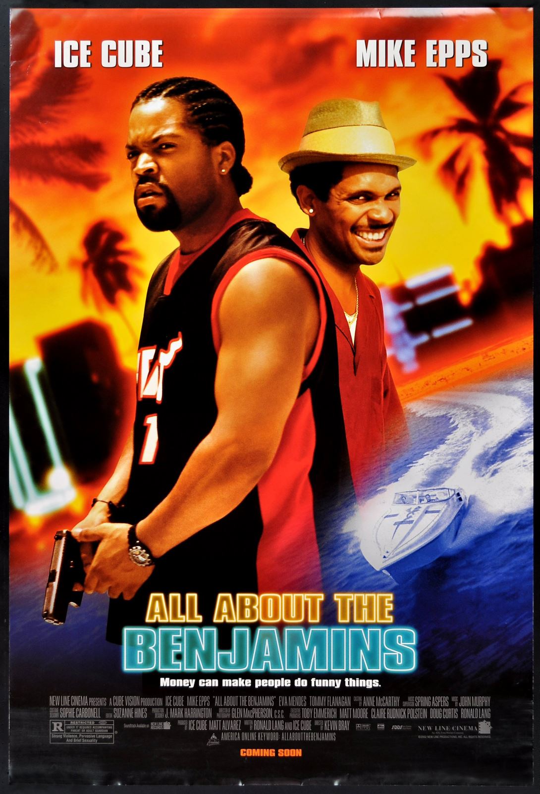 Original All About the Benjamins movie poster
