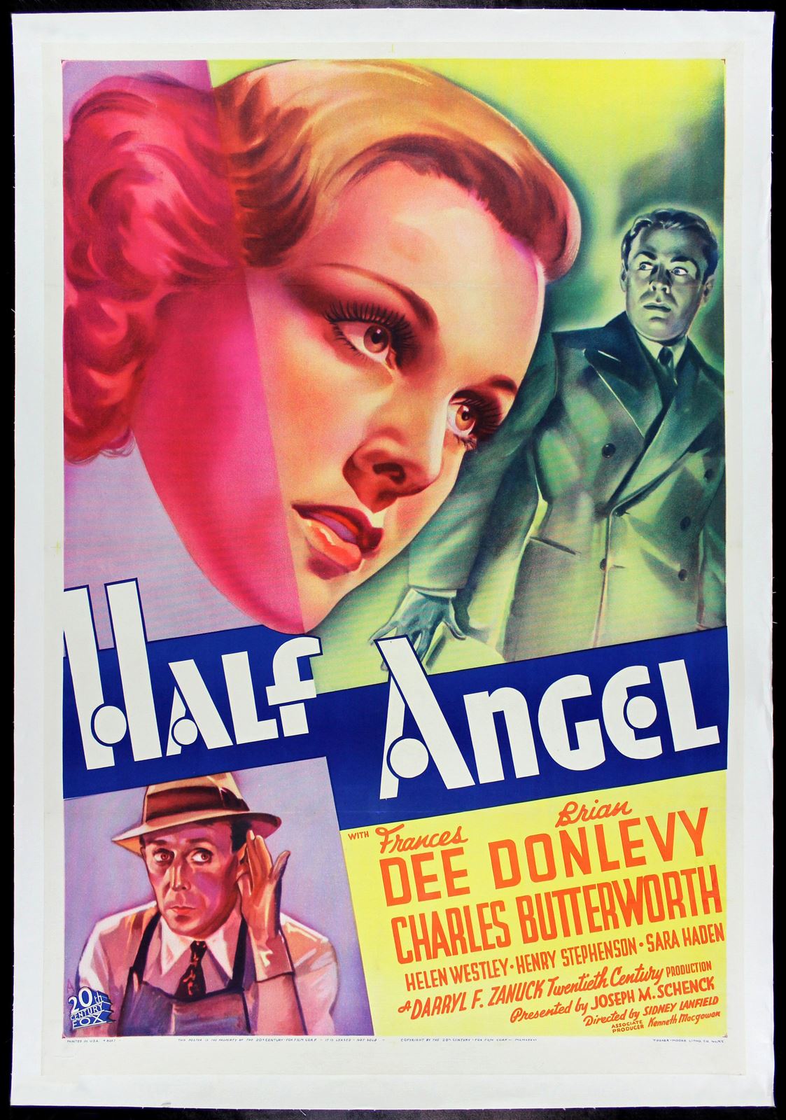 Original Half Angel movie poster