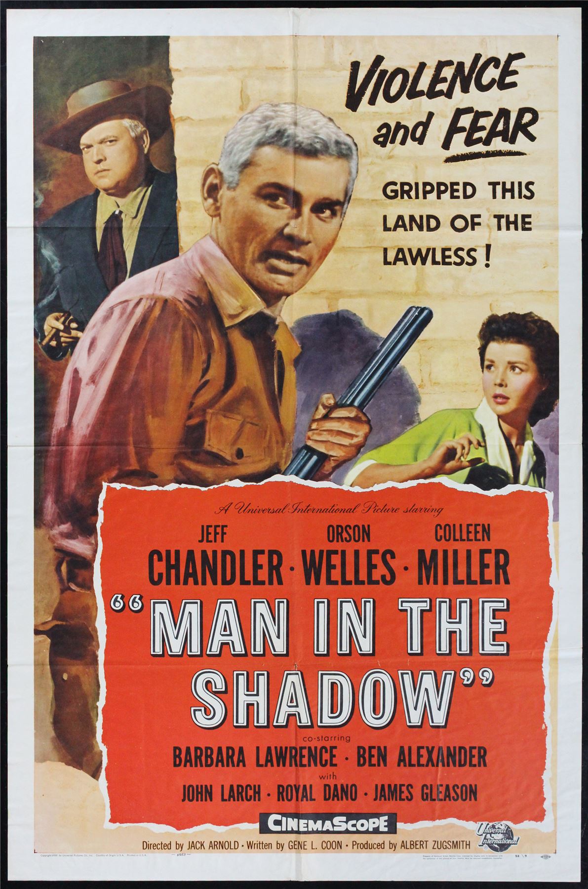 Original Man in the Shadow movie poster