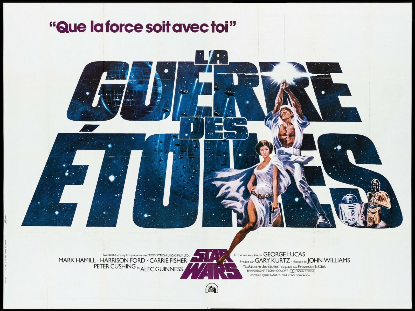 Original Star Wars movie poster
