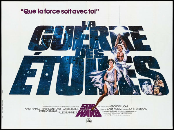 Original Star Wars movie poster
