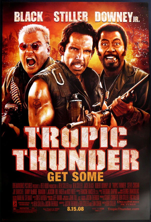 Original Tropic Thunder movie poster