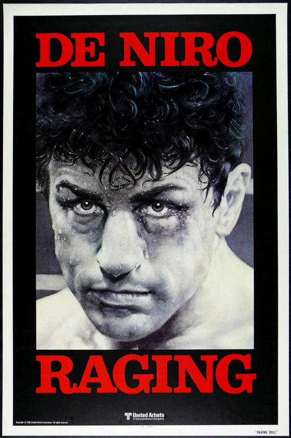 Original Raging Bull movie poster