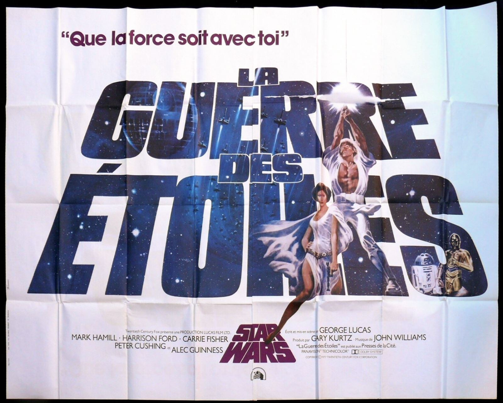 Original Star Wars movie poster