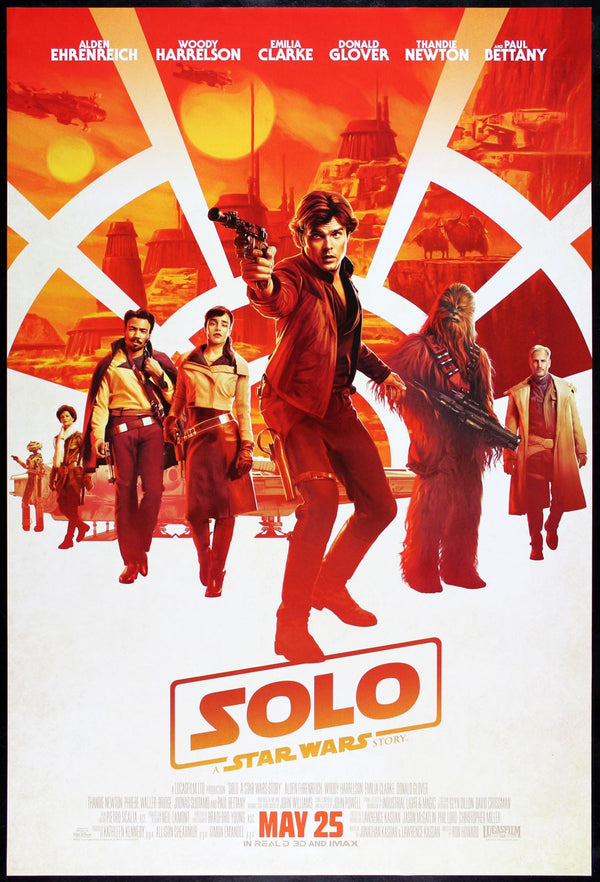 Original Solo: A Star Wars Story movie poster