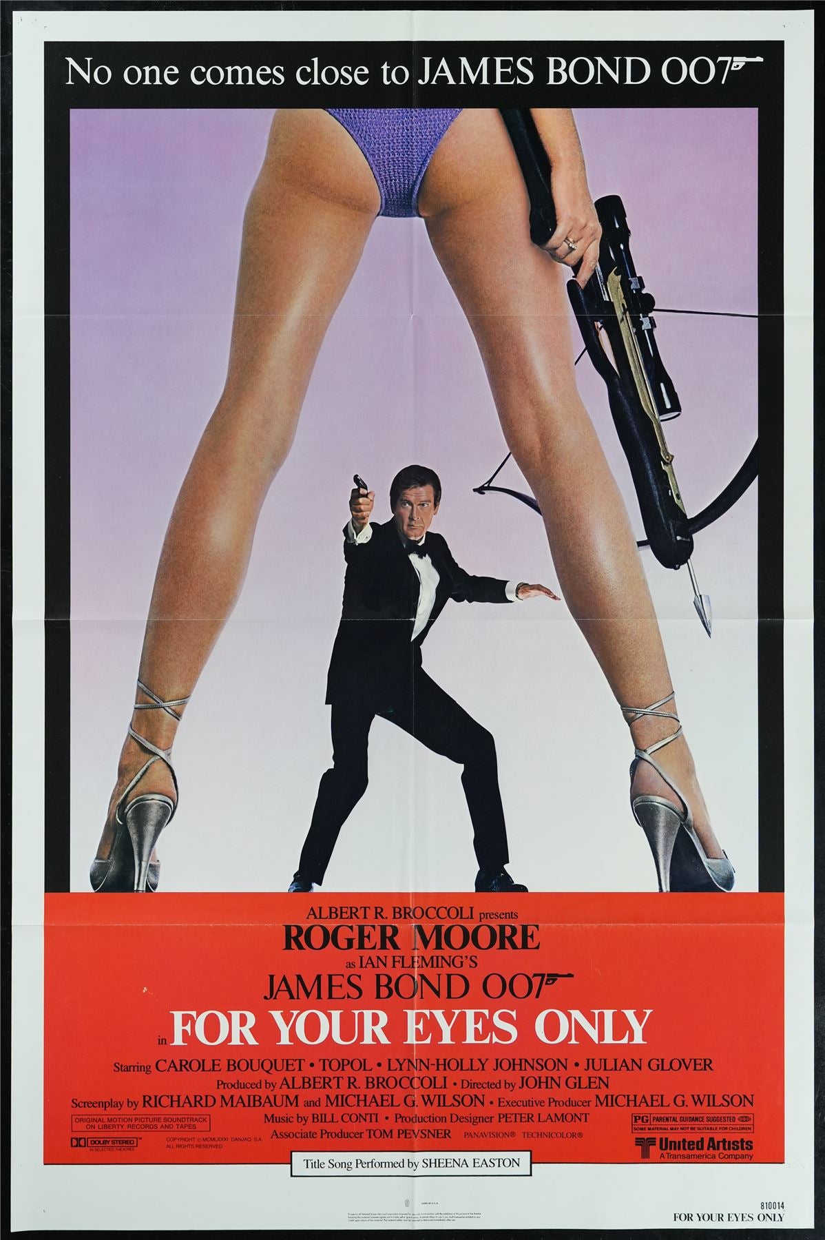 Original For Your Eyes Only movie poster