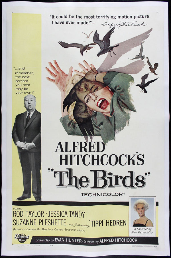 Original The Birds movie poster