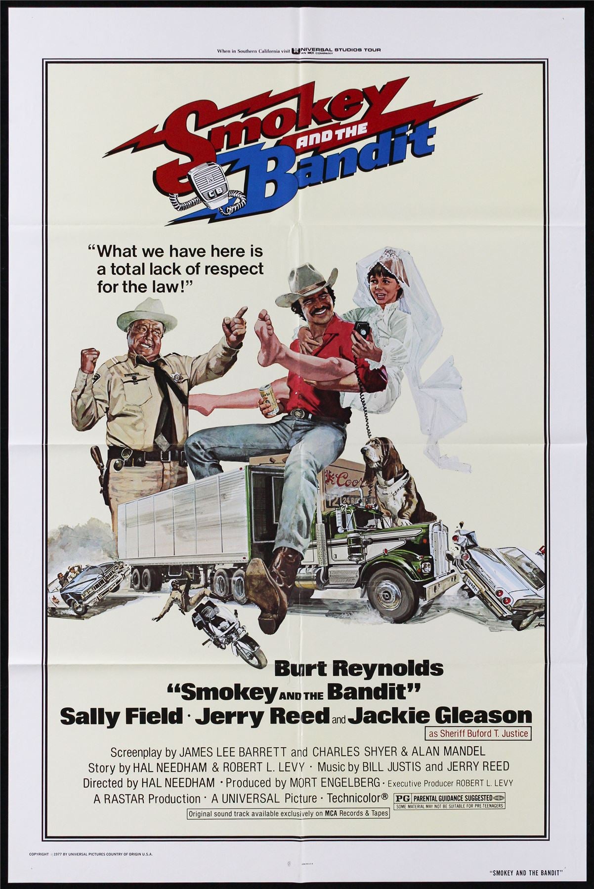 Original Smokey and the Bandit movie poster