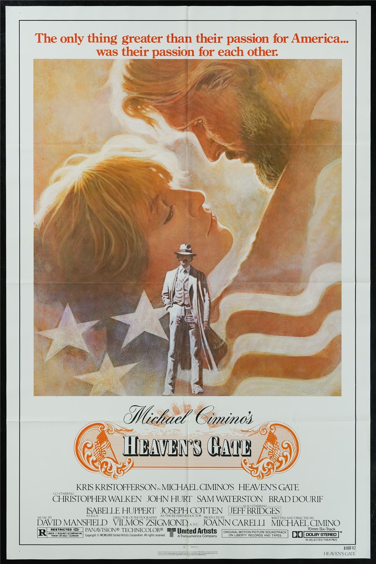 Original Heaven's Gate movie poster
