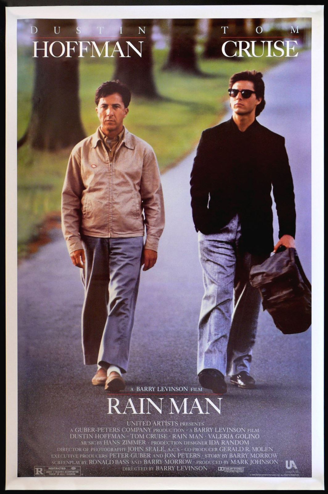 Original Rain Man movie poster