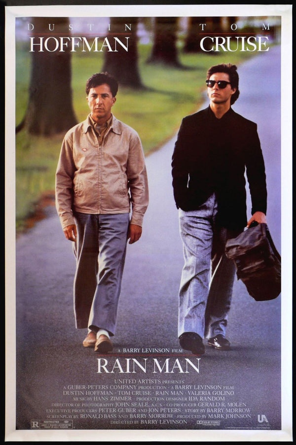Original Rain Man movie poster