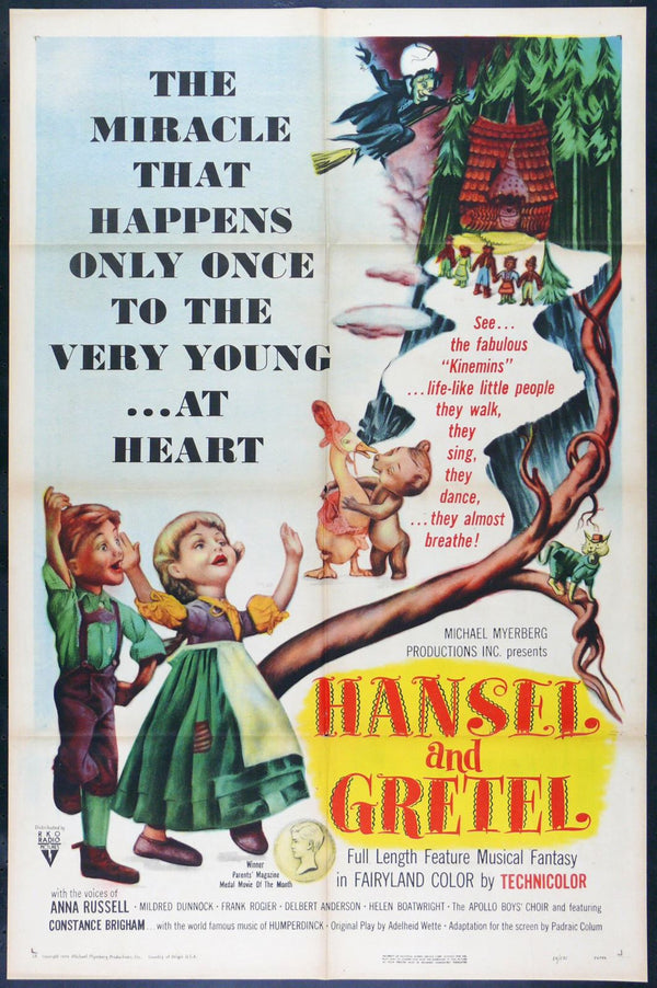 Original Hansel and Gretel movie poster