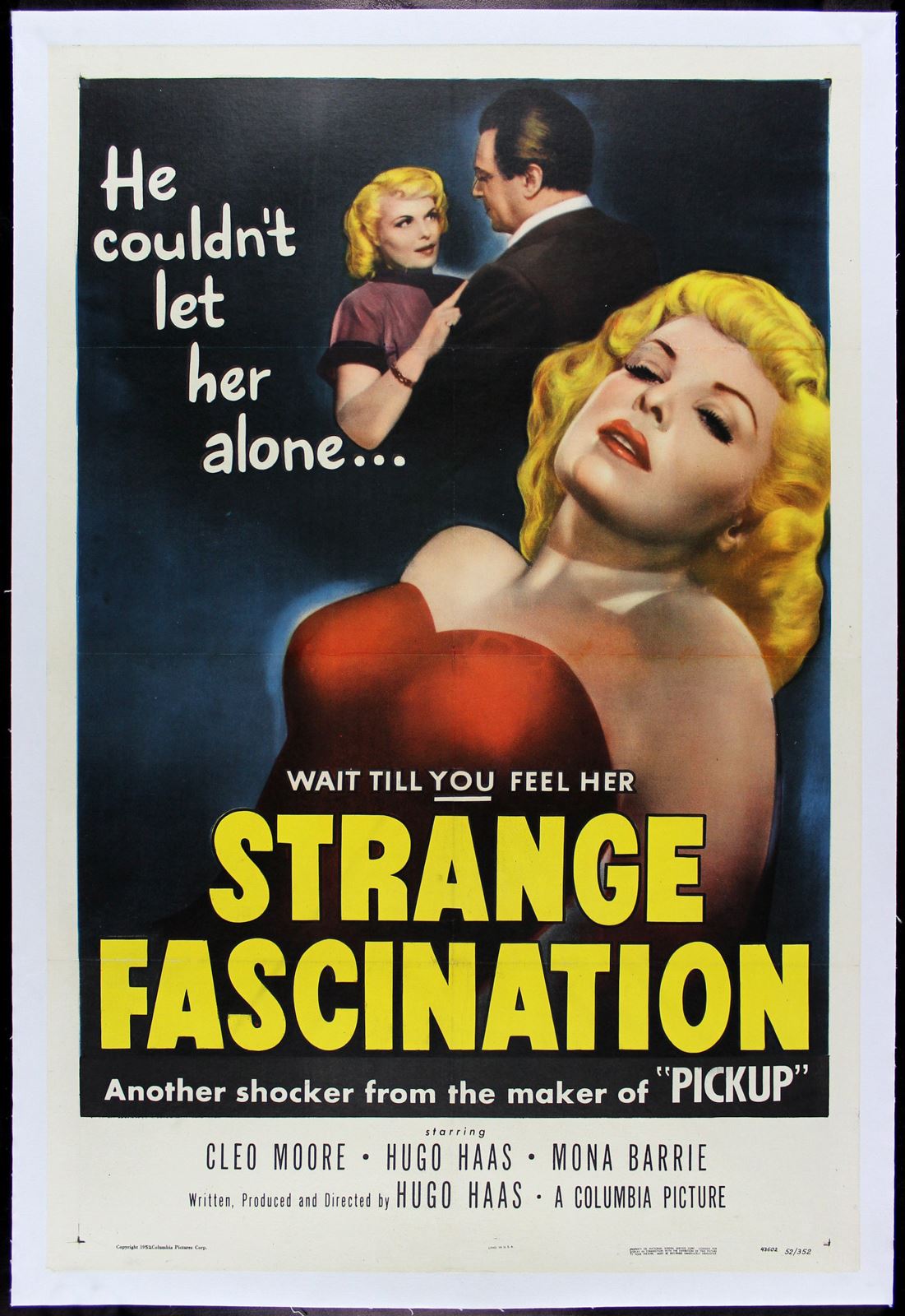 Original Strange Fascination movie poster