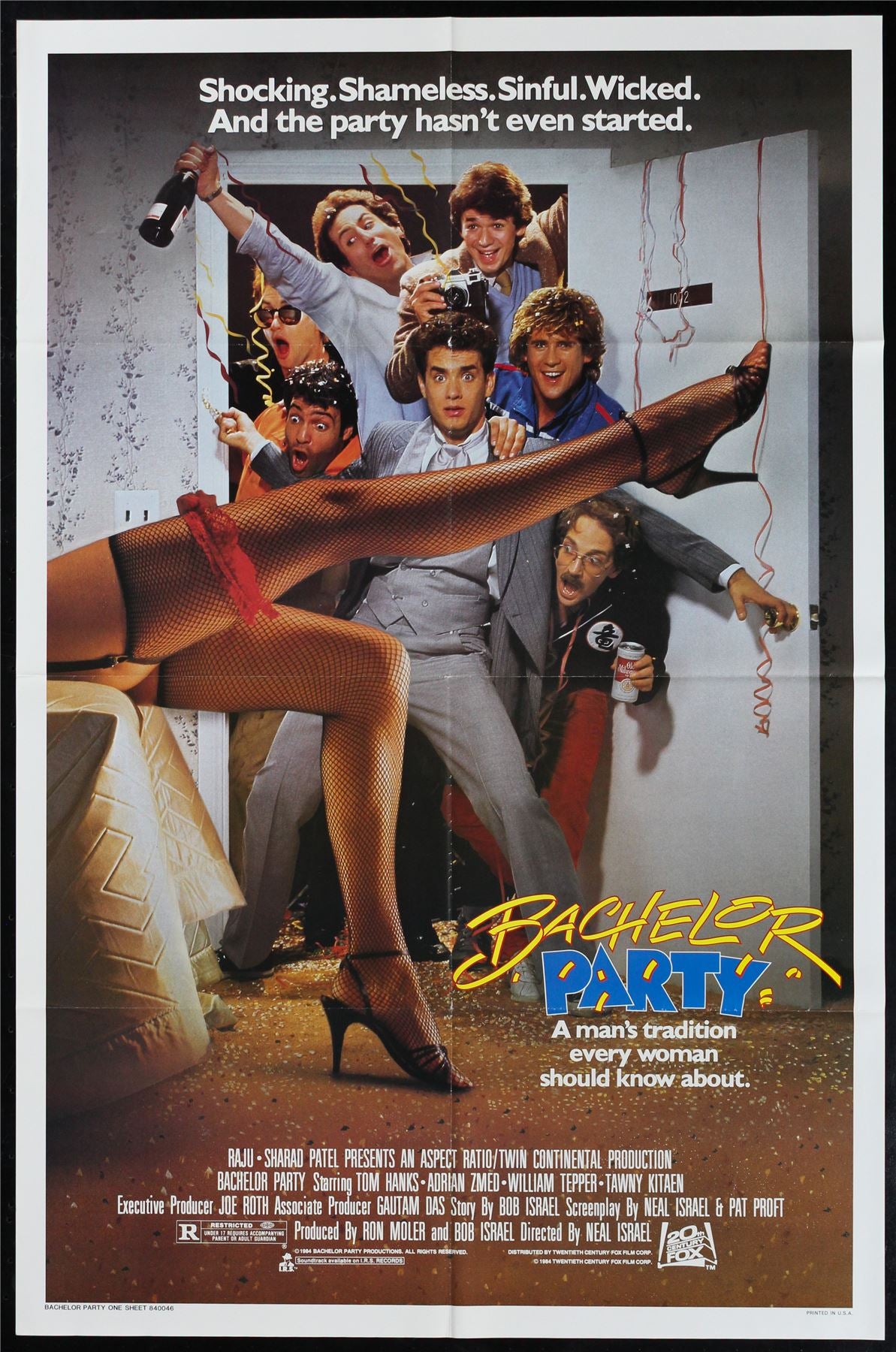 Original Bachelor Party movie poster