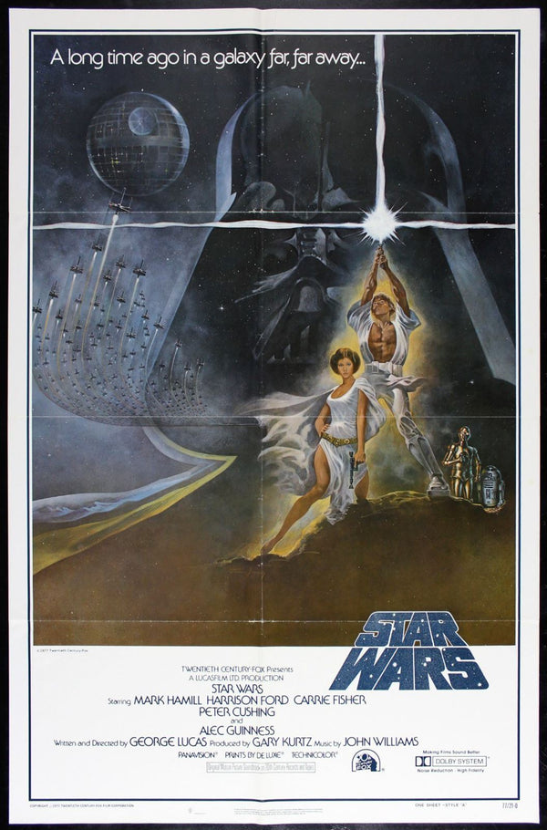 Original Star Wars movie poster