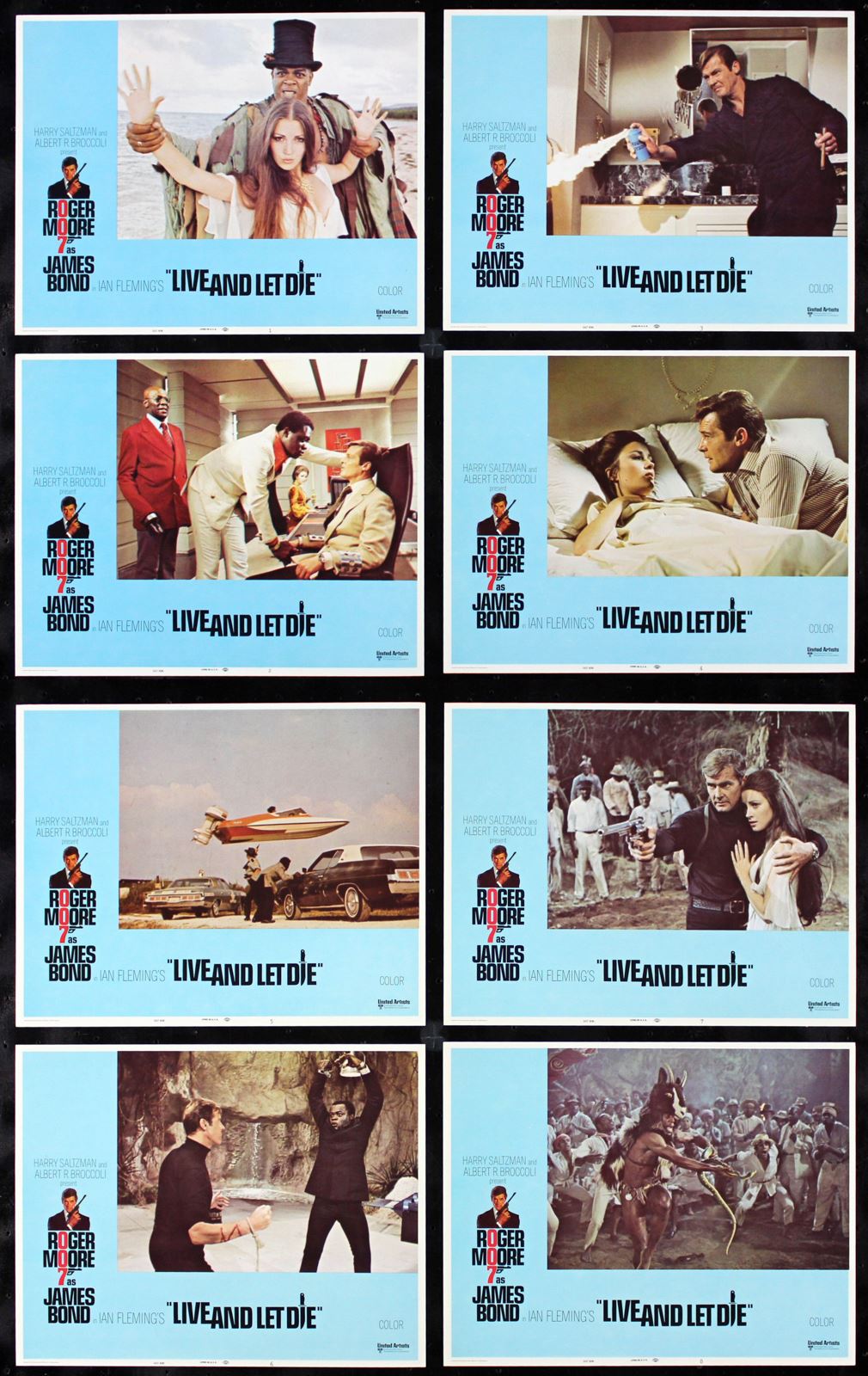 Original Live and Let Die movie poster
